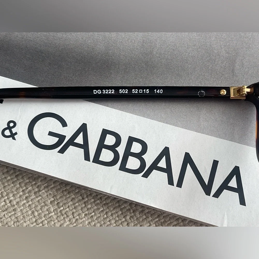 Dolce & Gabbana Eyeglasses In Havana DG 3222 502 52-15-140